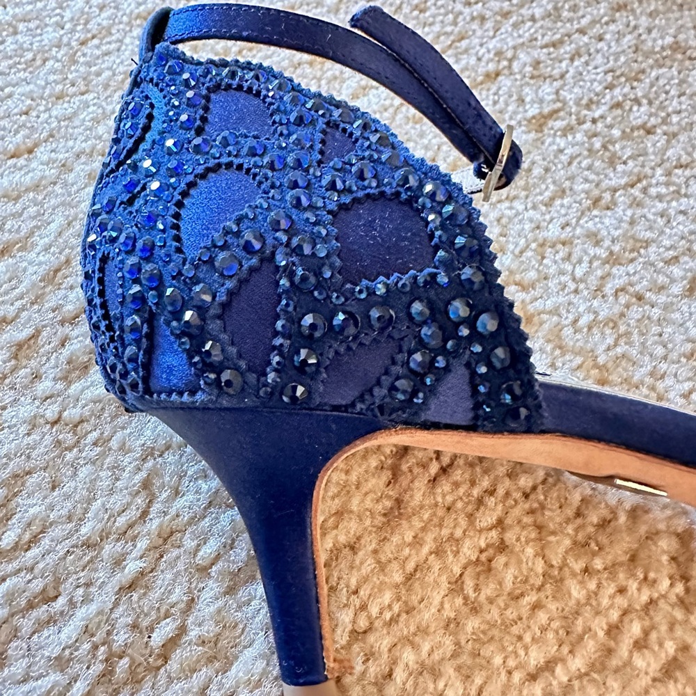 Badgley Mischka Gillian Ankle Strap Dress Sandal - Picture 6 of 14